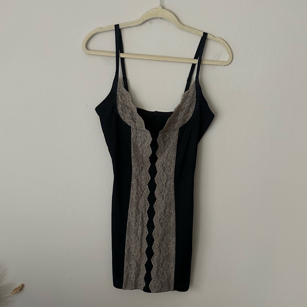 Victoria's Secret So Curvaceous Push Up Shaping Lace Dress Y2K Cocktail Party L